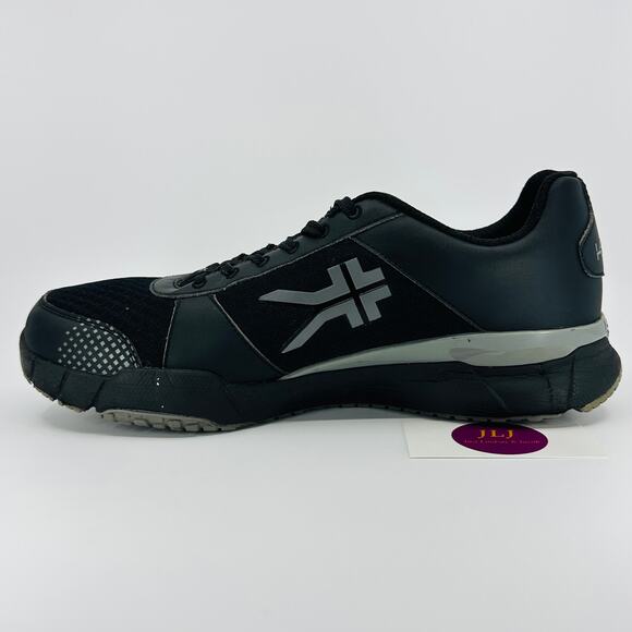 Kuru Mens Quantum Supportive Stability Walking Sneakers Black Slate Gray Size 12 - Picture 8 of 11